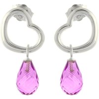 Click to view product details and reviews for Pink Topaz Marissa Heart Stud Drop Earrings In 9ct White Gold. Click to view product details and reviews for Pink Topaz Marissa Heart Stud Drop Earrings In 9ct White Gold.