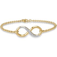 Click to view product details and reviews for Diamond Sofia Entwined Infinity Bracelet In 9ct Gold. Click to view product details and reviews for Diamond Sofia Entwined Infinity Bracelet In 9ct Gold.