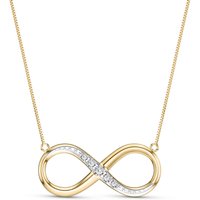 Click to view product details and reviews for Diamond Sofia Entwined Infinity Pendant Necklace In 9ct Gold. Click to view product details and reviews for Diamond Sofia Entwined Infinity Pendant Necklace In 9ct Gold.