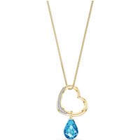 Click to view product details and reviews for Blue Topaz Diamond Embellished Drop Pendant Necklace In 9ct Gold. Click to view product details and reviews for Blue Topaz Diamond Embellished Drop Pendant Necklace In 9ct Gold.