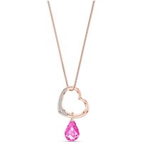 Click to view product details and reviews for Pink Topaz Diamond Embellished Drop Pendant Necklace In 9ct Rose Gold. Click to view product details and reviews for Pink Topaz Diamond Embellished Drop Pendant Necklace In 9ct Rose Gold.