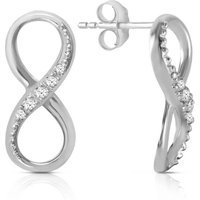 Click to view product details and reviews for Diamond Sofia Entwined Infinity Earrings In 9ct White Gold. Click to view product details and reviews for Diamond Sofia Entwined Infinity Earrings In 9ct White Gold.