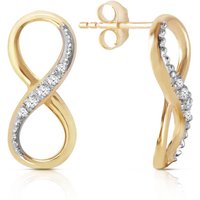 Click to view product details and reviews for Diamond Sofia Entwined Infinity Earrings In 9ct Gold. Click to view product details and reviews for Diamond Sofia Entwined Infinity Earrings In 9ct Gold.