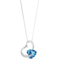 Click to view product details and reviews for Blue Topaz Diamond Laurel Open Work Embellished Pendant Necklace In 9ct White Gold. Click to view product details and reviews for Blue Topaz Diamond Laurel Open Work Embellished Pendant Necklace In 9ct White Gold.