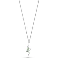 Click to view product details and reviews for Green Amethyst Diamond Priscilla Serpent Drop Pendant Necklace In 9ct White Gold. Click to view product details and reviews for Green Amethyst Diamond Priscilla Serpent Drop Pendant Necklace In 9ct White Gold.