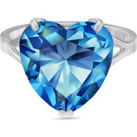 Click to view product details and reviews for Blue Topaz Eloise Bold Heart Ring In 9ct White Gold. Click to view product details and reviews for Blue Topaz Eloise Bold Heart Ring In 9ct White Gold.
