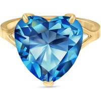 Click to view product details and reviews for Blue Topaz Eloise Bold Heart Ring In 18ct Gold. Click to view product details and reviews for Blue Topaz Eloise Bold Heart Ring In 18ct Gold.
