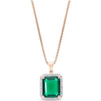 Click to view product details and reviews for Emerald Diamond Lilibet Signature Halo Pendant Necklace In 9ct Rose Gold. Click to view product details and reviews for Emerald Diamond Lilibet Signature Halo Pendant Necklace In 9ct Rose Gold.