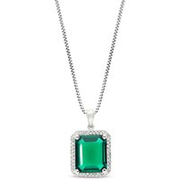 Click to view product details and reviews for Emerald Diamond Lilibet Signature Halo Pendant Necklace In 9ct White Gold. Click to view product details and reviews for Emerald Diamond Lilibet Signature Halo Pendant Necklace In 9ct White Gold.