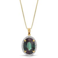 Click to view product details and reviews for Alexandrite Diamond Eve Halo Pendant Necklace In 9ct Gold. Click to view product details and reviews for Alexandrite Diamond Eve Halo Pendant Necklace In 9ct Gold.