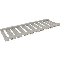 Rararta Get 46% Discount on Elegant Grey Shaker Wall Glass Rack