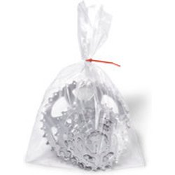 Sacchetto, 300 x 400 mm, spessore 100 µ, in pellicola LDPE trasparente