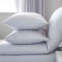 Dyed Satin Stripe Duvet Covers
