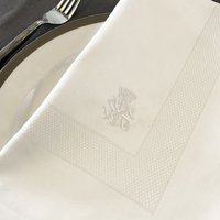 Embroidered Cornice Napkins