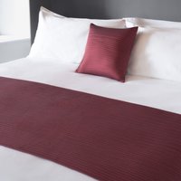 Eros Burgundy Flame Retardant Bed Runners