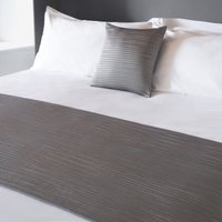 Eros Silver Flame Retardant Bed Runners