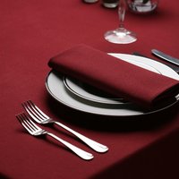 Revolutionary Cotton Feel Amalfi Maroon Tablecloths