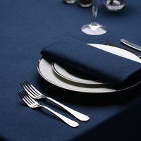 Revolutionary Cotton Feel Amalfi Navy Blue Napkins