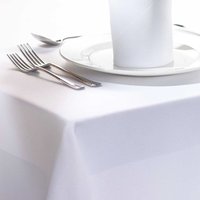 Capri 100% Cotton Satin Band Tablecloths