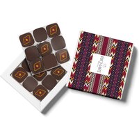 Back-to-school box, 18 chocolates. High-end gourmet chocolates presented in an elegant ballotin.
