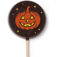 Halloween treat, 1 llollipop. High-end gourmet chocolates
