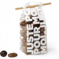 Pocket Chocolate coated almonds to nibble. Assorted dark and milk chocolates. 5.8 oz