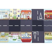Bee-Bot / Blue-Bot Spielmatte "Straße"