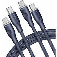Voltme Powerlink Rugg Series CTC 5A/100W 1,8m (blau) - Ladekabel