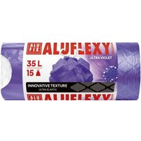 Müllsäcke 35L ALUFLEXY mit Wiesenduft - lila