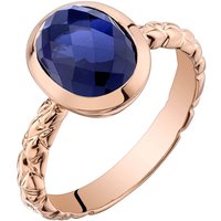 Sapphire Promise Ring in 9ct Rose Gold