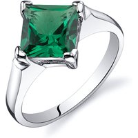 Emerald Legacy Simplicity Ring in Sterling Silver