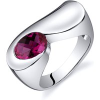 Ruby Museum Ring in Sterling Silver