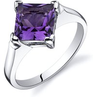 Amethyst Legacy Simplicity Ring in Sterling Silver