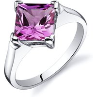 Pink Sapphire Legacy Simplicity Ring in Sterling Silver