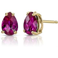 Ruby Modest Simplicity Stud Earrings in 9ct Gold