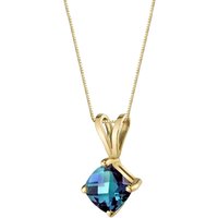 Alexandrite Cherish Simplicity Pendant Necklace in 9ct Gold