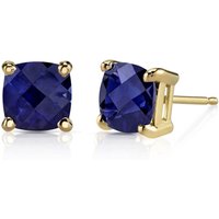 Sapphire Cherish Simplicity Stud Earrings in 9ct Gold
