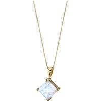 Opal Legacy Simplicity Pendant Necklace in 9ct Gold