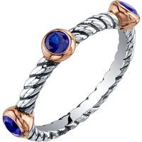 Sapphire Ring in Sterling Silver