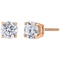 Diamond Illuminate Stud Earrings in 9ct Rose Gold