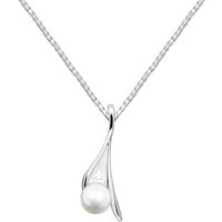 Pearl Tidal Grace Pendant Necklace in Sterling Silver