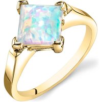 Opal Legacy Simplicity Ring, 9ct Gold Plated