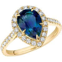 Prestige Alexandrite and Diamond Statement Ring in 9ct Gold
