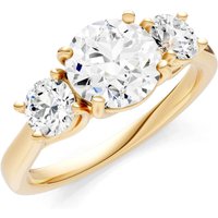 Diamond Three Stone Ring, 1.0 ct in 18ct Gold