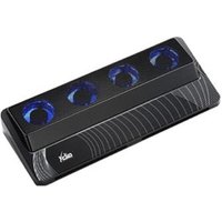 ONE Compact Notebook Cooler 4x40mm Quiet Blue LED Fans Adj