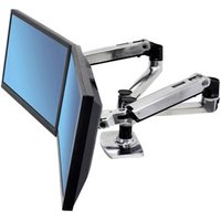 45 245 026 LX Dual Arm Monitor Desktop Stand