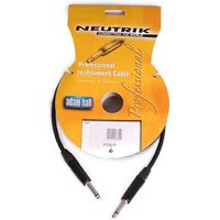 6M NEUTRIK 1 4" Mono Jack to Jack Instrument Cable