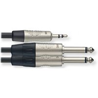 2M Mini Jack to 2x Jack
