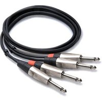 3m PRO Dual Cable 1 4" Mono Jack SAME