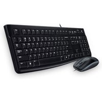 Desktop MK120 Spill Resistant Keyboard Mouse Set US